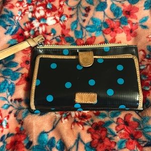 AS IS BROKEN ZIPPER Consuela LULU slim wallet